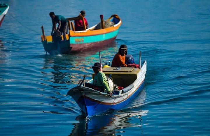 Nelayan di Riau Dapat Ratusan Kapal dan Ribuan Alat Tangkap