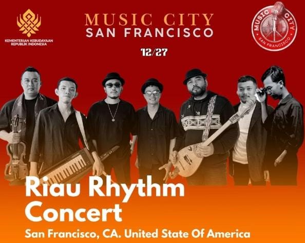 Riau Rhythm Guncang San Francisco dan California Bawa Harum Musik Melayu ke Amerika