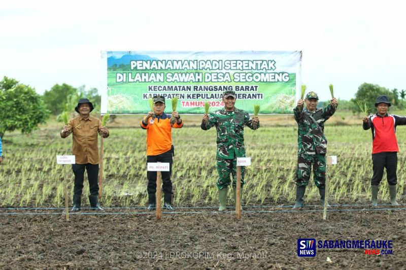 Perluasan Lahan Program Opla Seluas 1200 Hektar di Kepulauan Meranti Dorong Ketahanan Pangan