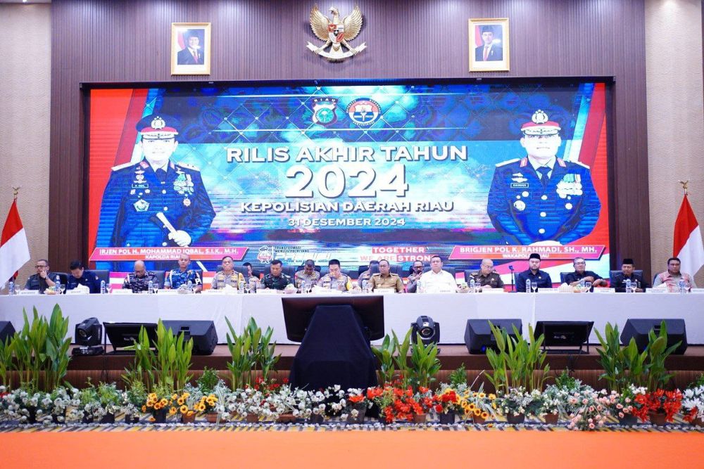 Kolaborasi Polri, TNI dan Pemerintah Wujudkan Riau di 2024 Aman dan Damai