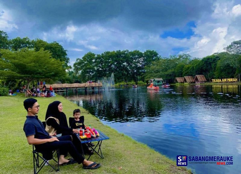 Telaga Air Merah dari Waduk PDAM Jadi Destinasi Wisata Andalan Kepulauan Meranti