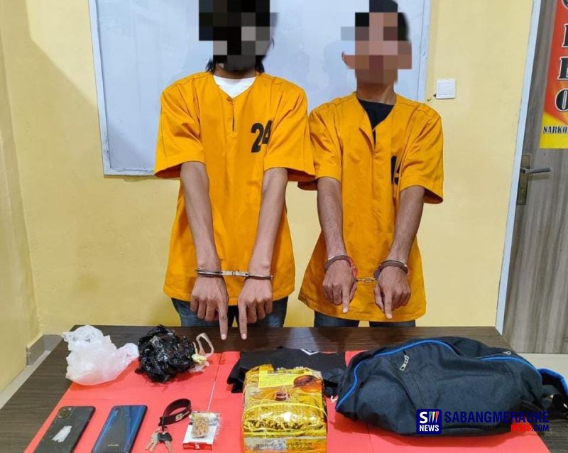 Polres Meranti Tangkap Anak di Bawah Umur Pengedar Narkoba, Amankan 1 Kg Sabu dan 50 Pil Ekstasi