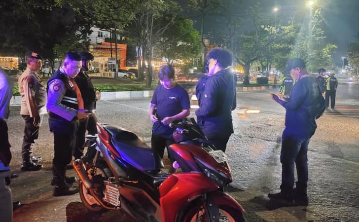 Bikin Resah Warga, Polisi Ciduk 25 Sepeda Motor Balap Liar