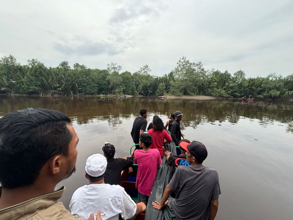 Nelayan Diterkam Buaya Saat Cari Siput, Warga Tanjung Pasir Inhil Berduka