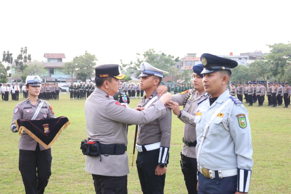 Kapolda Riau Buka Operasi Lancang Kuning 2025