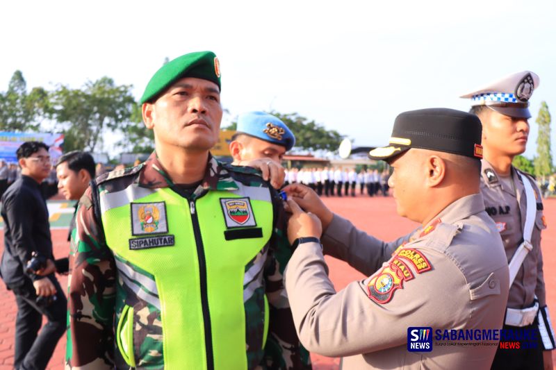 Polres Rohil Apel Gelar Pasukan Operasi Keselamatan Lancang Kuning 2025