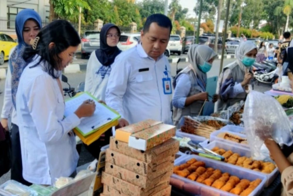 BBPOM Lakukan Pengawasan Pangan Ramadan di Pasar Takjil di Pekanbaru