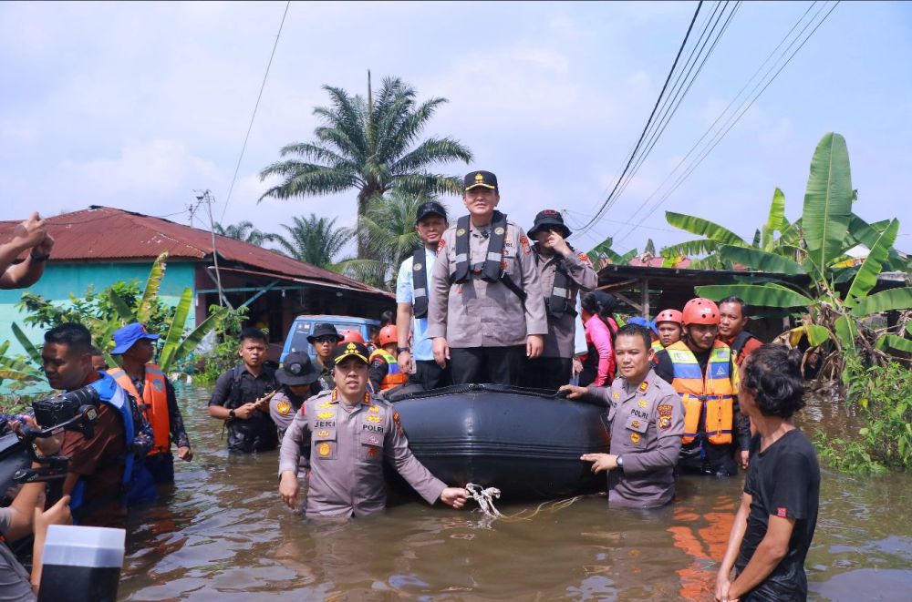 Sungai Terdalam di Indonesia Meluap, 6 Kecamatan di Pekanbaru Kebanjiran