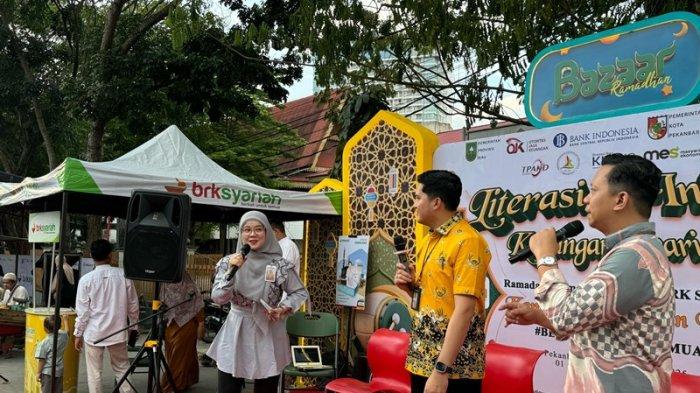 Ngabuburit di Bazar Kampong Ramadan Kite BRK Syariah, Ada Talkshow Literasi dan Inklusi Keuangan