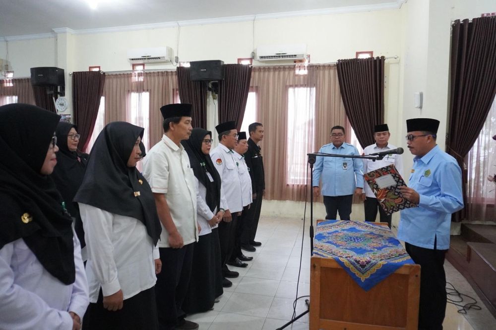 Pokjawas Madrasah 2025-2029 Dikukuhkan, Ini Pesan Kakan Kemenag Pekanbaru