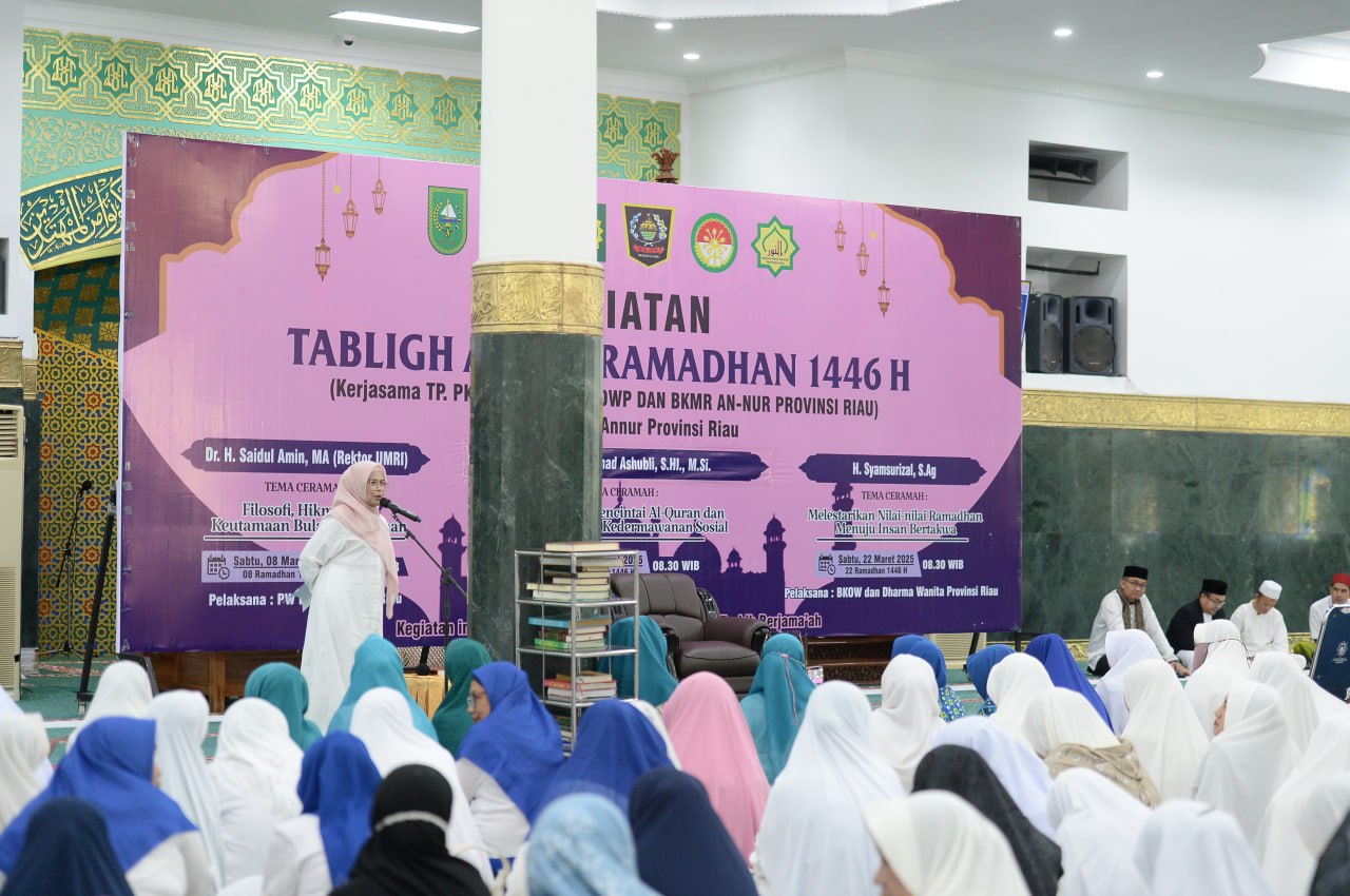 Ramadan Penuh Berkah, Jamaah Antusias Tingkatkan Keimanan di Tabligh Akbar Masjid Annur