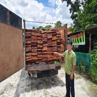 Gakkum Kehutanan Bongkar Peredaran Kayu Ilegal dari Suaka Margasatwa Kerumutan Provinsi Riau