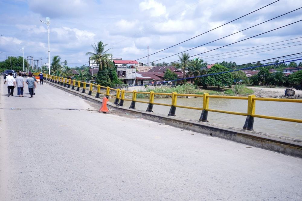 Perbaikan Jembatan Sungai Rokan Masuk Tahap Lelang, Target Bulan Ini Mulai Dikerjakan 