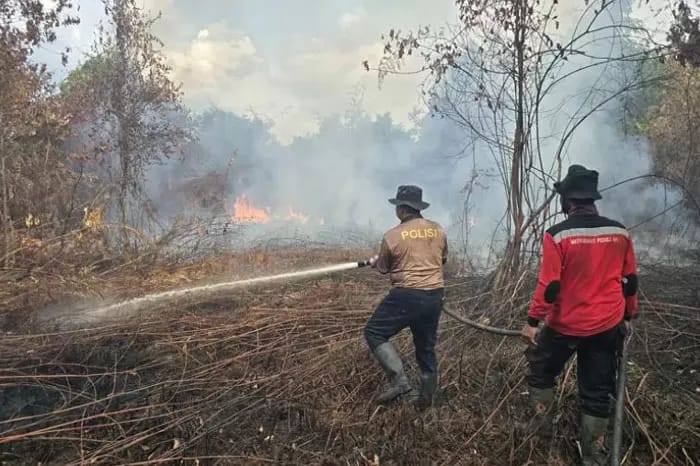 Bengkalis dan Dumai Resmi Berstatus Siaga Darurat Karhutla