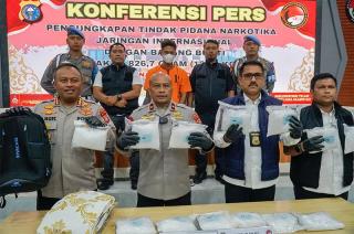 Kurir Sabu Rp 12 Miliar Ditangkap Polisi di Riau, Dikendalikan Bandar Narkoba dari Malaysia