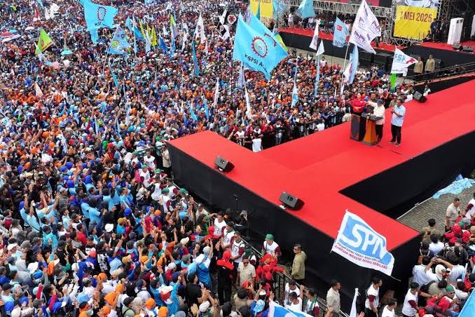 Inilah 7 Janji Besar Presiden Prabowo ke Buruh