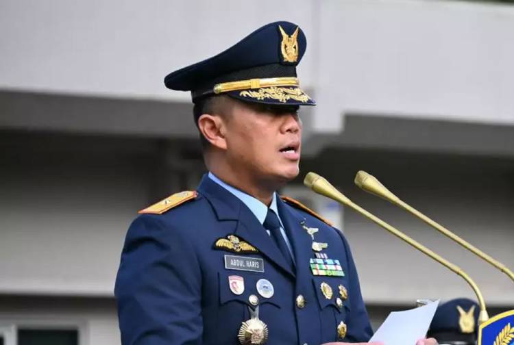 Marsma Abdul Haris, Eks Ajudan Jokowi Ditunjuk Jadi Danlanud Roesmin Nurjadin Pekanbaru
