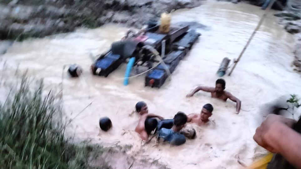 Makan Korban, Seorang Pekerja Penambangan Emas Ilegal di Kuansing Tewas