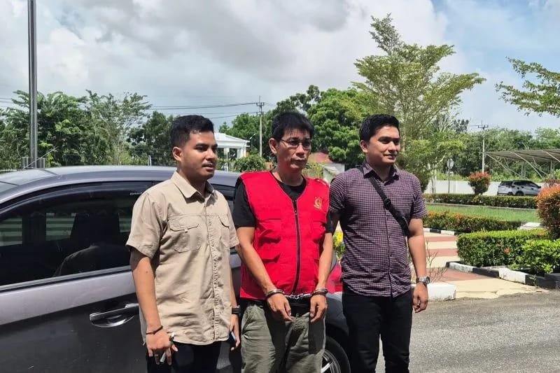 Kejari Rohil Tangkap Buronan Kasus Judi yang Kabur Hampir Tiga Tahun