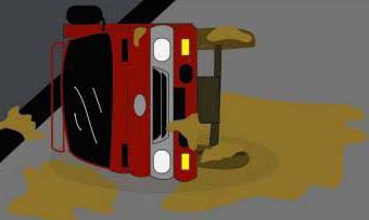 Truk Tangki CPO Terguling di Jalan Lintas Pekanbaru-Duri, Sistem Buka Tutup Jalan Diberlakukan Untuk Cegah Kemacetan