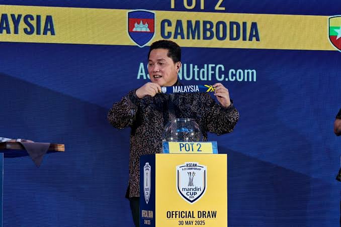 Hasil Undian ASEAN U23 Championship 2025, Indonesia vs Malaysia