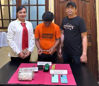 Satuan Reserse Narkoba Polres Rokan Hilir Ungkap Kasus Sabu 1 Kilogram