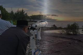 Pantai Selatbaru Kabupaten Bengkalis Jadi Titik Hilal Awal Dzulhijjah 1446 H Provinsi Riau