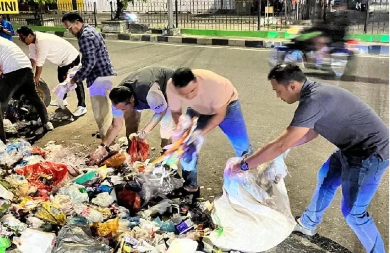 Pemko Pekanbaru Kerahkan Seluruh OPD dan Camat Atasi Tumpukan Sampah