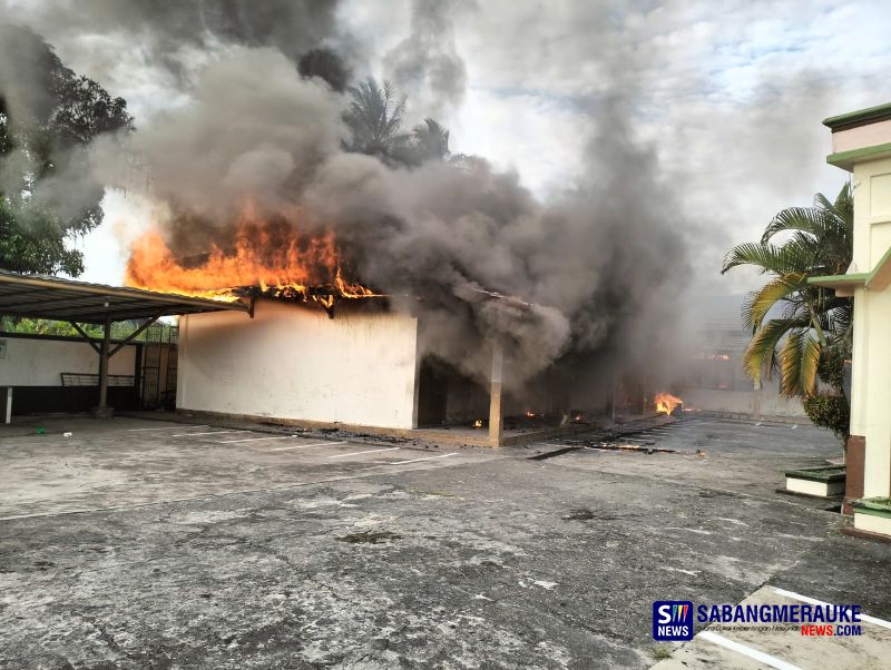 Asap Hitam Menyapu Harapan, MDA Al Muhtadin Ludes di Selatpanjang Terbakar Menjelang Wisuda