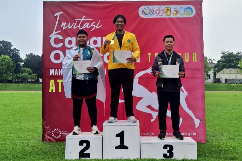 Torehkan Sejarah, Mahasiswa Unilak Raih Juara 1 Lempar Martil di Jakarta, Kalahkan UI dan UNJ