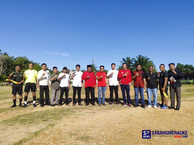 Peringati Bulan Bung Karno, DPC PDI Perjuangan Rohil Gelar Turnamen Sepakbola U13