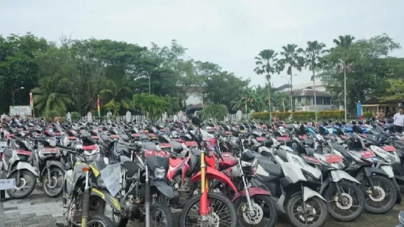 926 Unit Sepeda Motor Dinas Inhil Belum Diketahui Keberadaannya