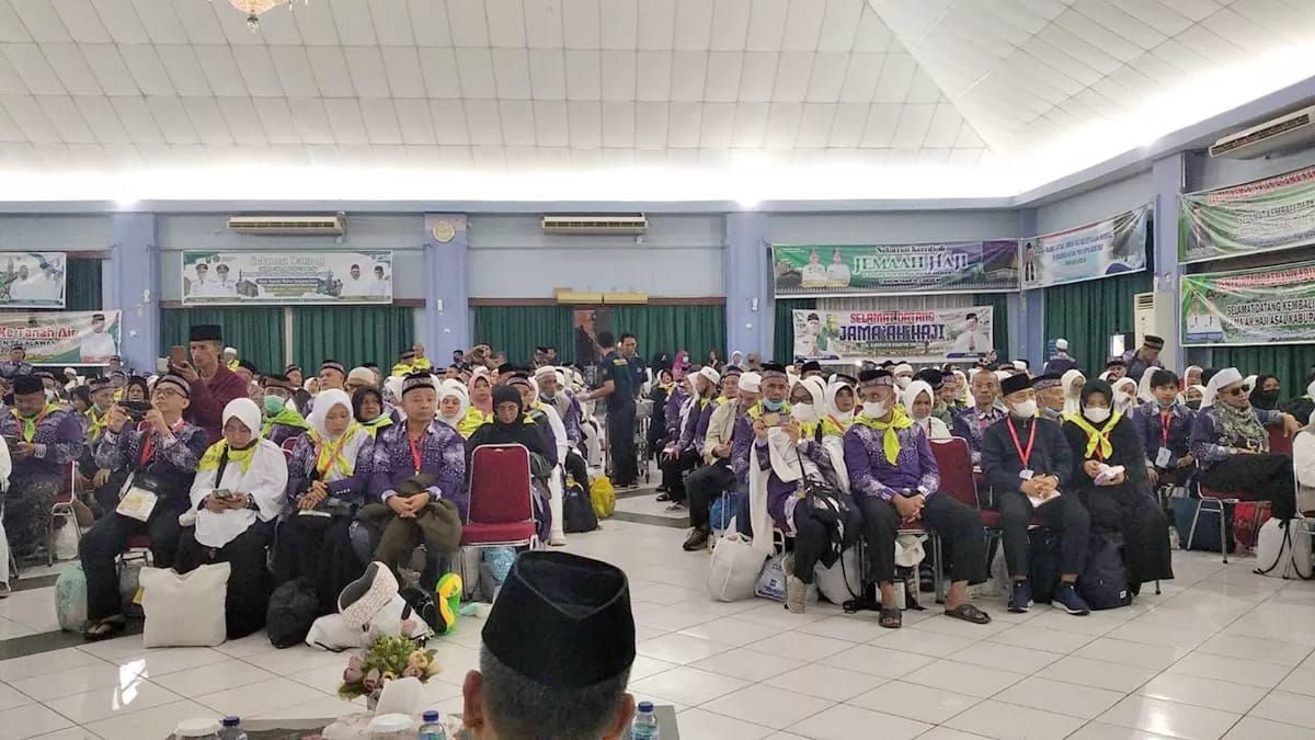 3.494 Jemaah dan Petugas Haji Asal Riau Telah Kembali ke Tanah Air