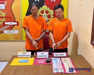 Polsek Rimba Melintang Bekuk Dua Pengedar Sabu, 16 Paket Diamankan