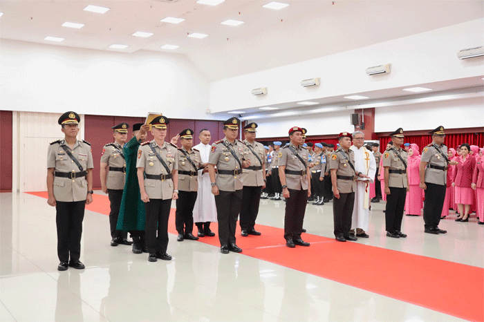 Daftar Lengkap Mutasi Pejabat Utama dan Kapolres di Jajaran Polda Riau