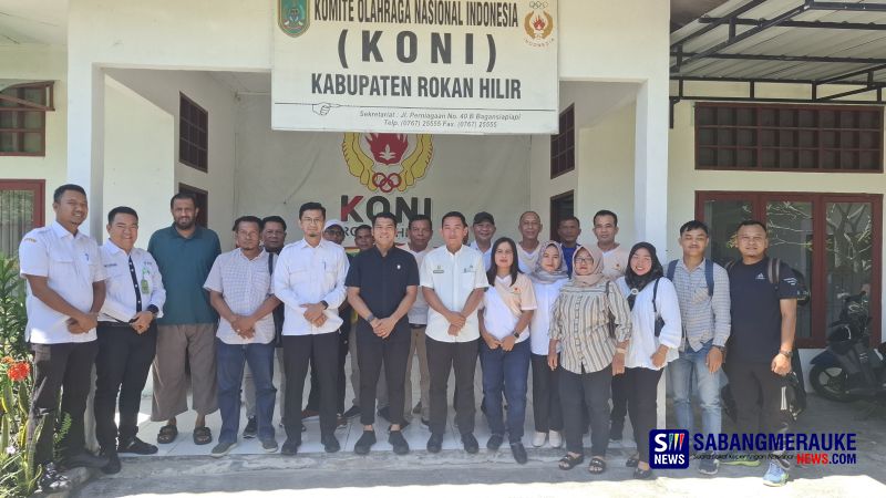 Usai Sertijab, Pengurus KONI Rohil Gelar Rapat Perdana