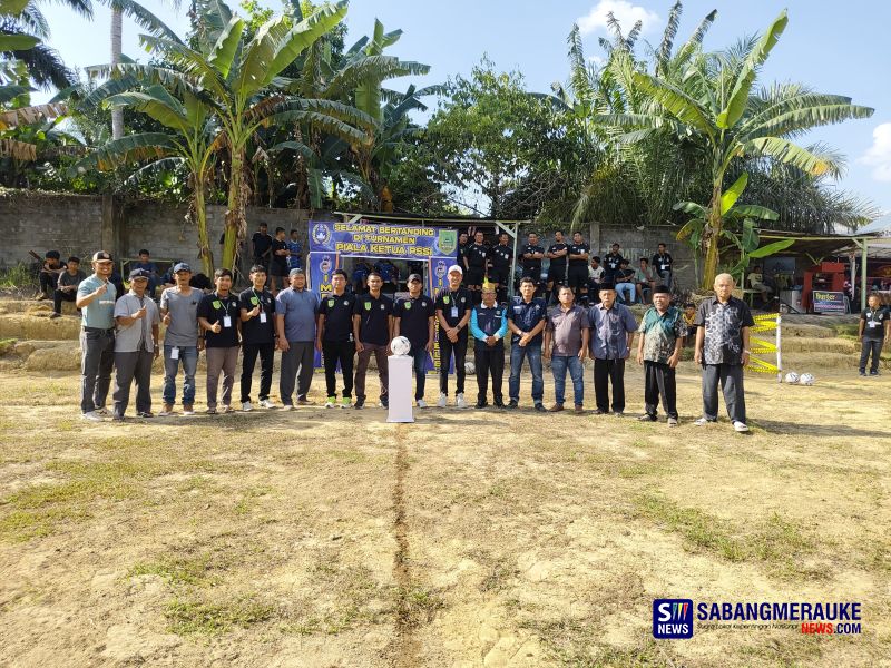 Ketua KONI Rohil Buka Turnamen Sepakbola Piala Ketua PSSI Rokan Hilir
