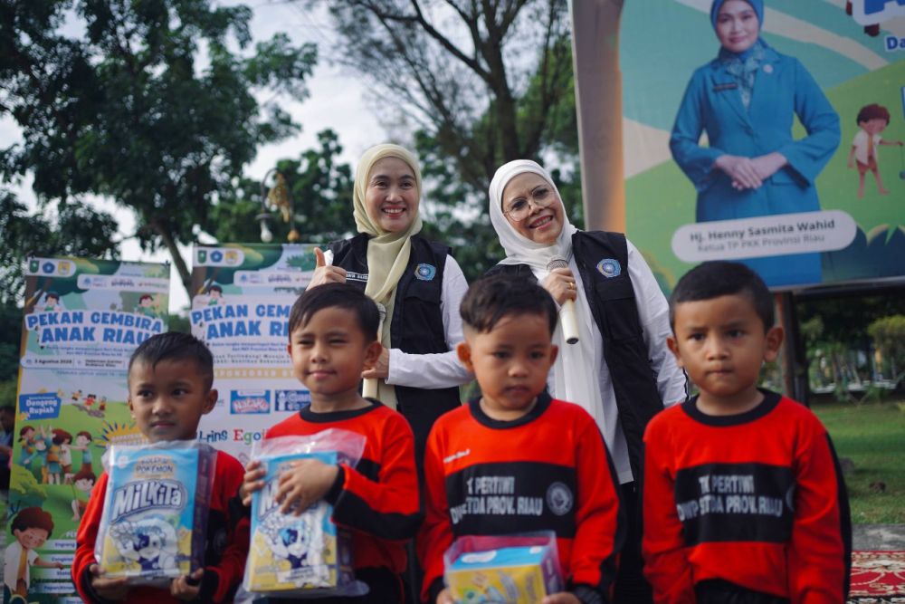 TP PKK Provinsi Riau Resmikan Program Jelajah Anak Riau