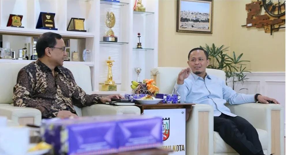 Wali Kota Pekanbaru Bahas Masa Depan Arsip Digital Bersama Kepala ANRI