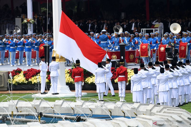 Kembali Sepenuhnya ke Pangkuan Merah Putih, Eks Jamaah Islamiyah di Riau Ikuti Upacara HUT Kemerdekaan Indonesia