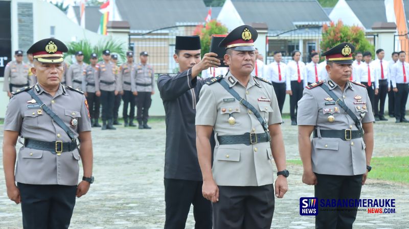 Tiga Perwira Bukan Sekadar Rotasi, Kapolres Kepulauan Meranti Sebut Jabatan Adalah Ladang Pengabdian