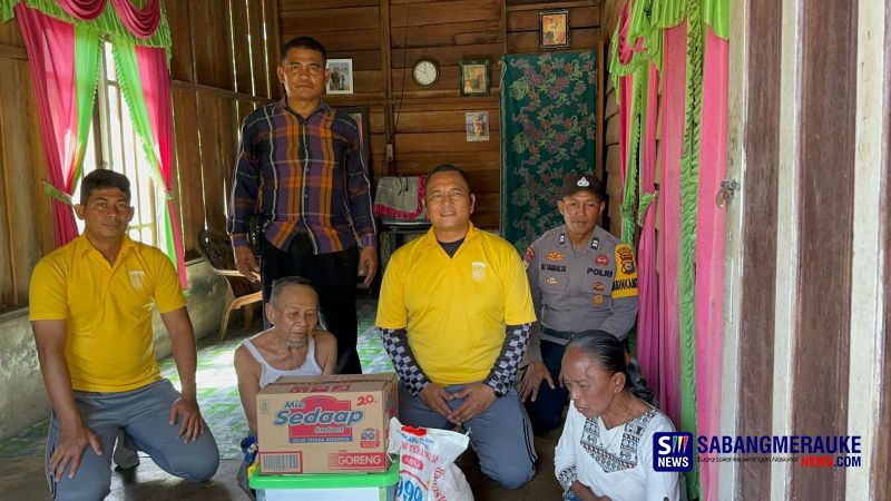 Kapolsek Pujud Tebar Kebaikan Lewat Jumat Berkah
