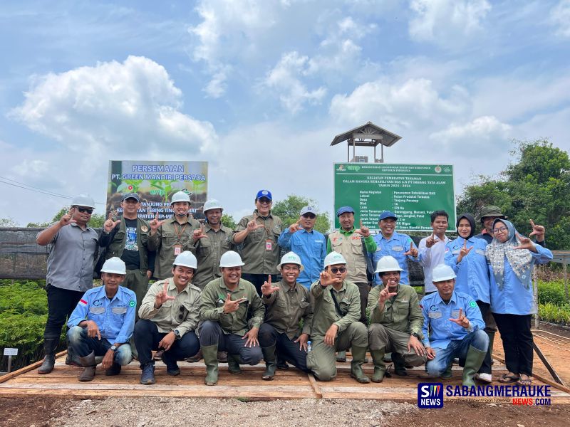 PT ITA Lakukan Rehabilitasi DAS di Desa Tanjung Peranap