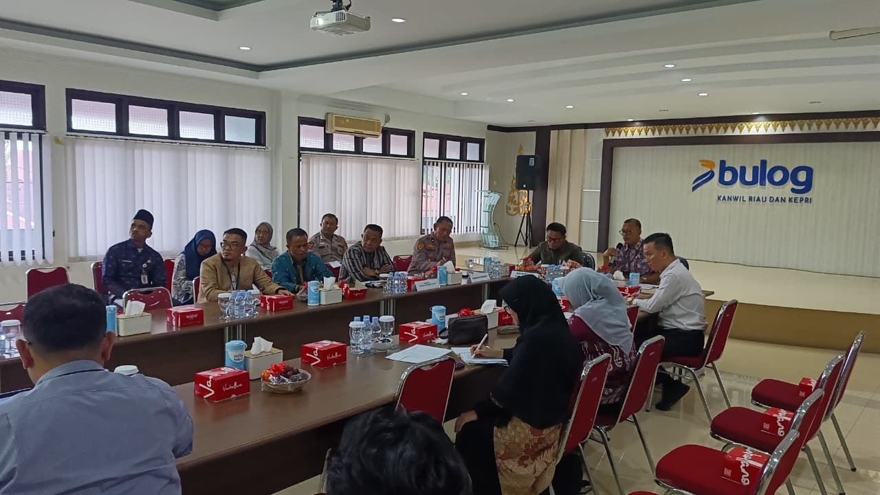 Kepala DKP Pekanbaru Gelar Rakor Bersama Bulog dan Kepolisian Terkait Serapan Jagung Pipil