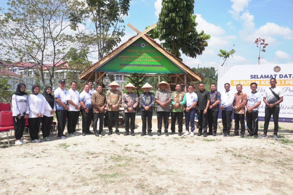 Rutan Pekanbaru Sulap Lahan Tidur Jadi Lumbung Pangan, Stafsus Menipas Apresiasi Inovasi