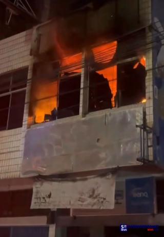 Satu Unit Ruko di Pekanbaru Hangus Dilalap Api, 4 Orang Penghuni Ruko Ditemukan Tewas