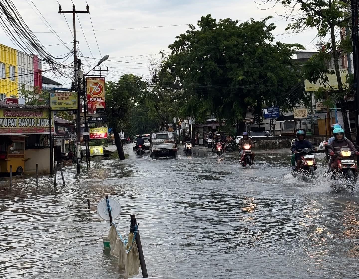 BPPH Pemuda Pancasila Ingatkan Wali Kota Agung Nugroho Serius Urus Banjir Pekanbaru