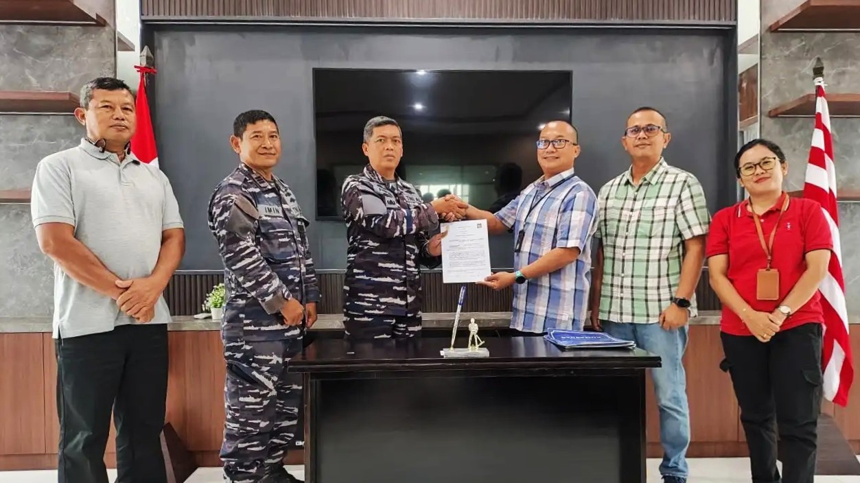 Kolaborasi Strategis: PLN UPT Pekanbaru dan LANAL Bintan Bersinergi Amankan SKLT 150 kV Batam–Bintan