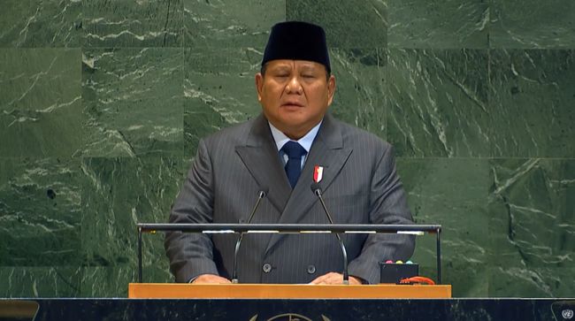 Prabowo Ngomong Terlalu Lama di PBB, Mikrofonnya Otomatis Dimatikan