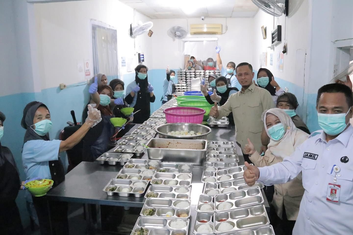 Wali Kota Pekanbaru Pastikan Dapur Penyedia Menu MBG Dalam Kondisi Higienis